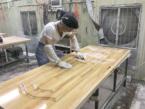 橡木门喷漆工艺