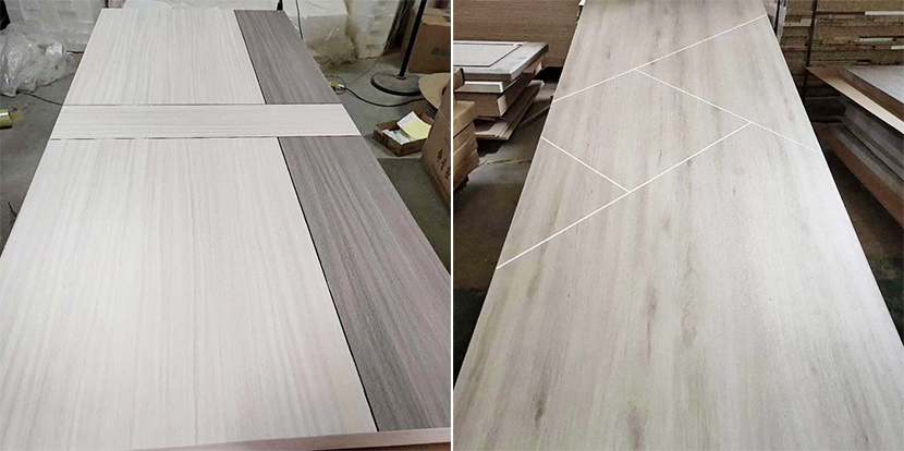 头号玩家娱乐平台实木免漆生态门创意拼接