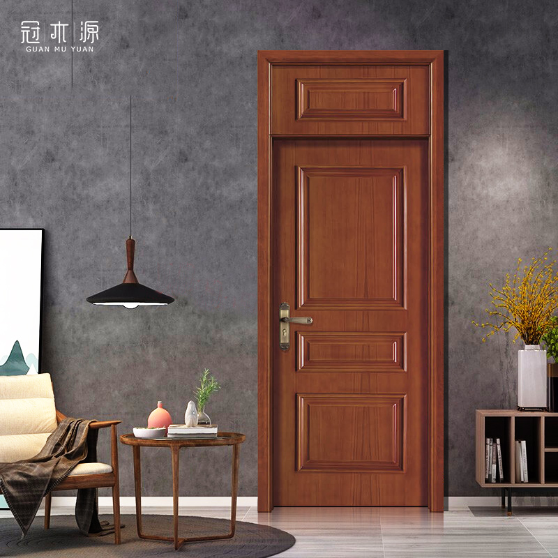 头号玩家娱乐平台橡木烤漆中式客厅扣线房间门超高封板