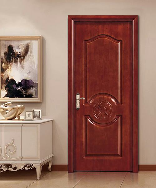 高档别墅实木门大门房间门卧室门齿接橡木门
